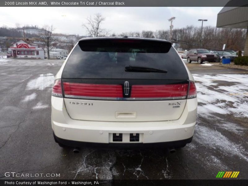 White Chocolate Tri Coat / Charcoal Black 2008 Lincoln MKX AWD