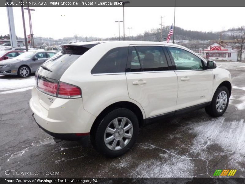 White Chocolate Tri Coat / Charcoal Black 2008 Lincoln MKX AWD