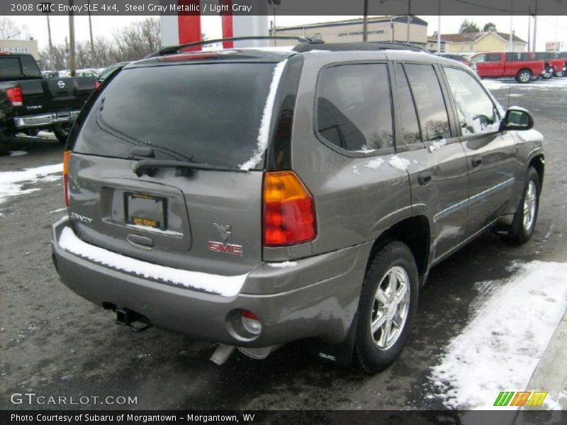 Steel Gray Metallic / Light Gray 2008 GMC Envoy SLE 4x4