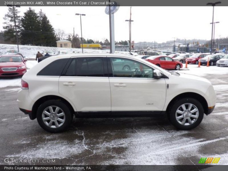 White Chocolate Tri Coat / Charcoal Black 2008 Lincoln MKX AWD