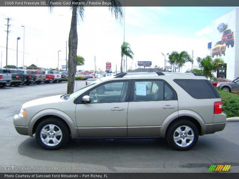 Pueblo Gold Metallic / Pebble Beige 2006 Ford Freestyle SEL