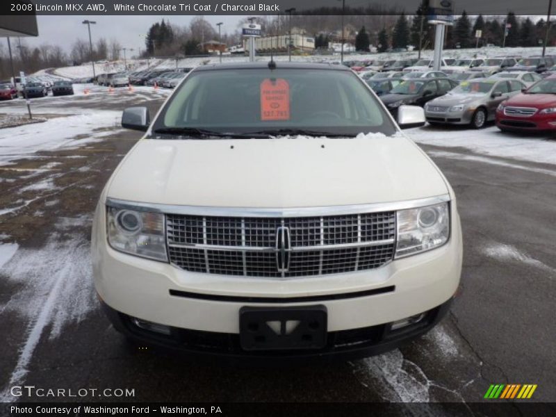 White Chocolate Tri Coat / Charcoal Black 2008 Lincoln MKX AWD