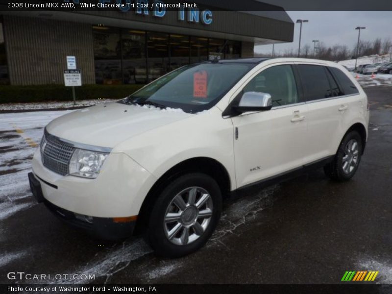 White Chocolate Tri Coat / Charcoal Black 2008 Lincoln MKX AWD