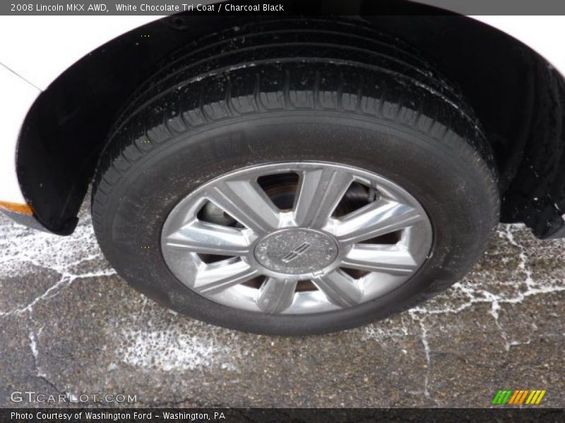 White Chocolate Tri Coat / Charcoal Black 2008 Lincoln MKX AWD