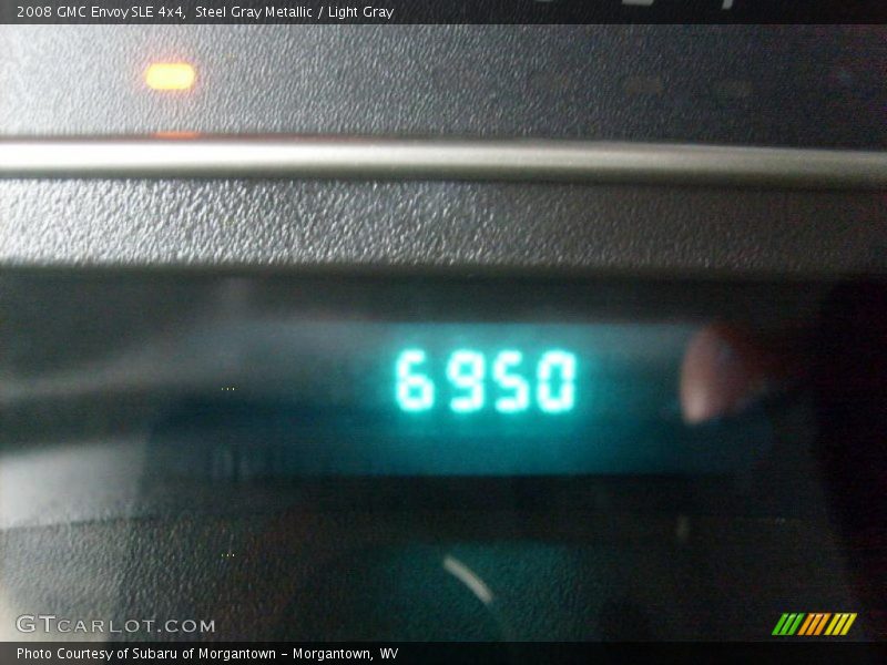 Steel Gray Metallic / Light Gray 2008 GMC Envoy SLE 4x4