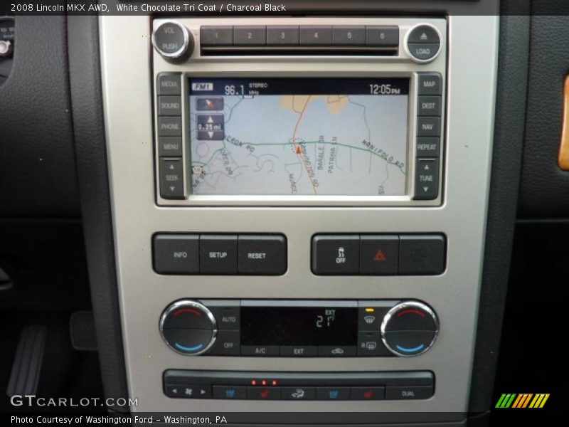 White Chocolate Tri Coat / Charcoal Black 2008 Lincoln MKX AWD