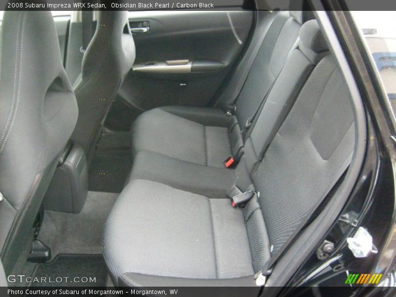 Obsidian Black Pearl / Carbon Black 2008 Subaru Impreza WRX Sedan
