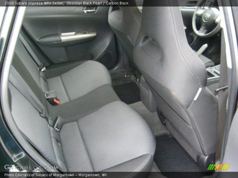Obsidian Black Pearl / Carbon Black 2008 Subaru Impreza WRX Sedan