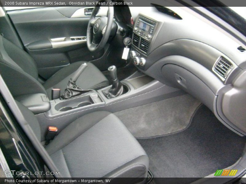 Obsidian Black Pearl / Carbon Black 2008 Subaru Impreza WRX Sedan