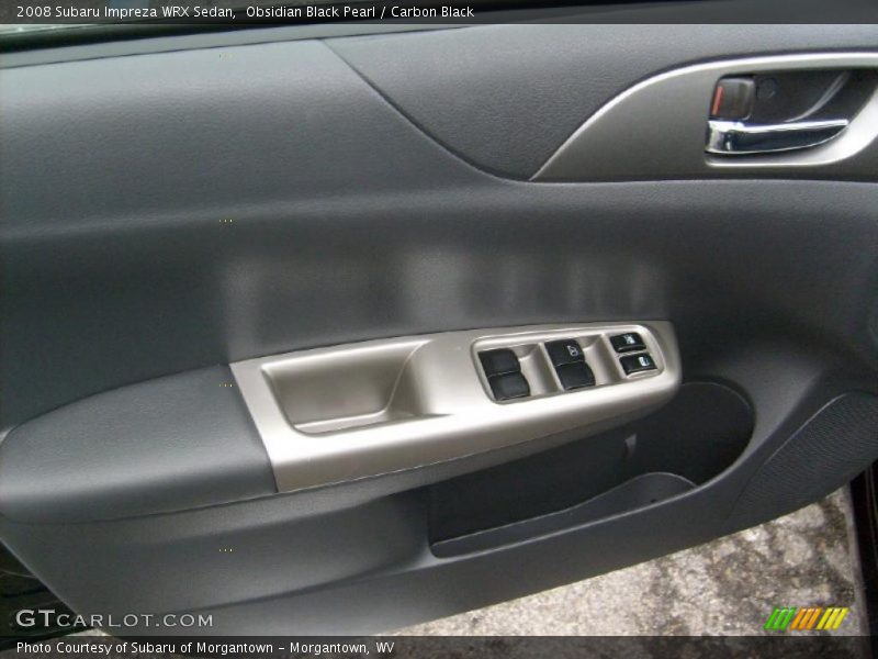 Obsidian Black Pearl / Carbon Black 2008 Subaru Impreza WRX Sedan