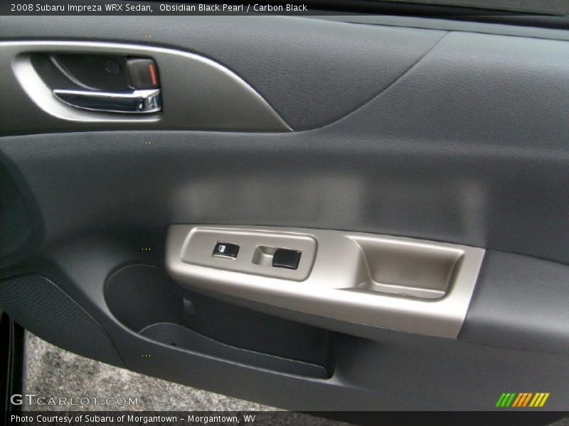 Obsidian Black Pearl / Carbon Black 2008 Subaru Impreza WRX Sedan