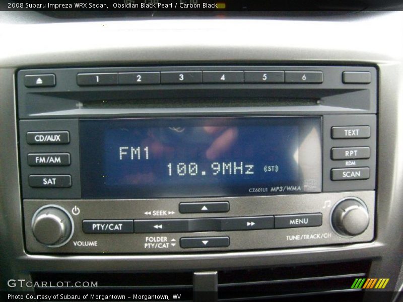 Obsidian Black Pearl / Carbon Black 2008 Subaru Impreza WRX Sedan
