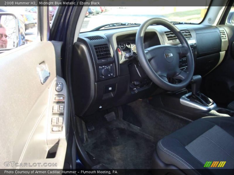 Midnight Blue Metallic / Ebony Black 2008 Hummer H3