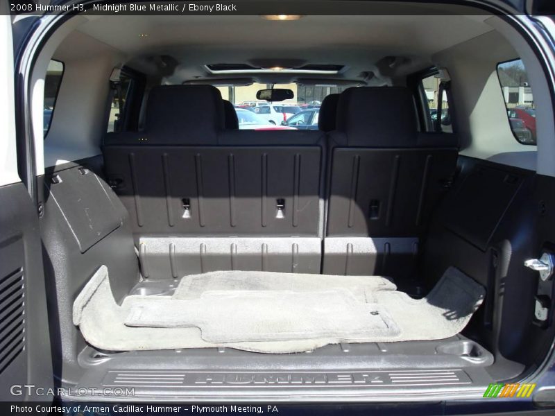 Midnight Blue Metallic / Ebony Black 2008 Hummer H3