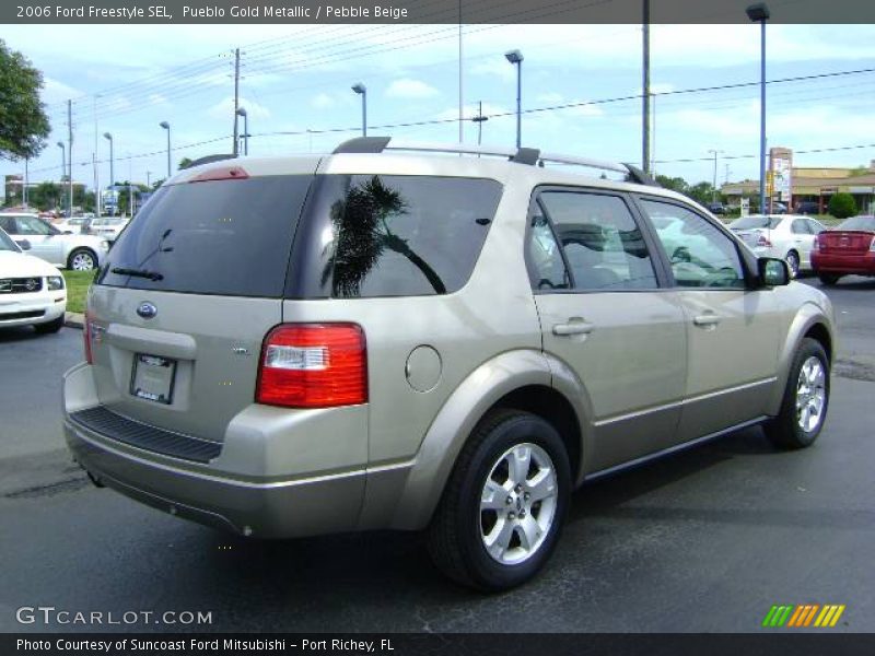 Pueblo Gold Metallic / Pebble Beige 2006 Ford Freestyle SEL