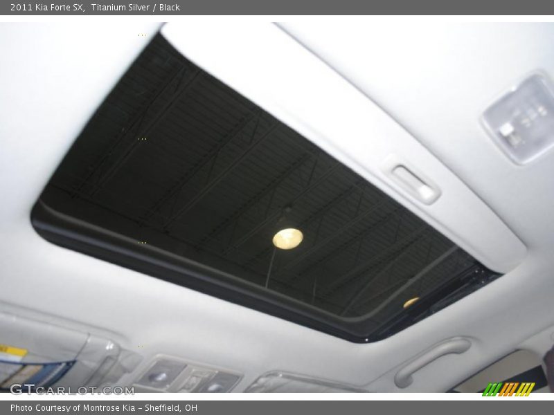 Titanium Silver / Black 2011 Kia Forte SX