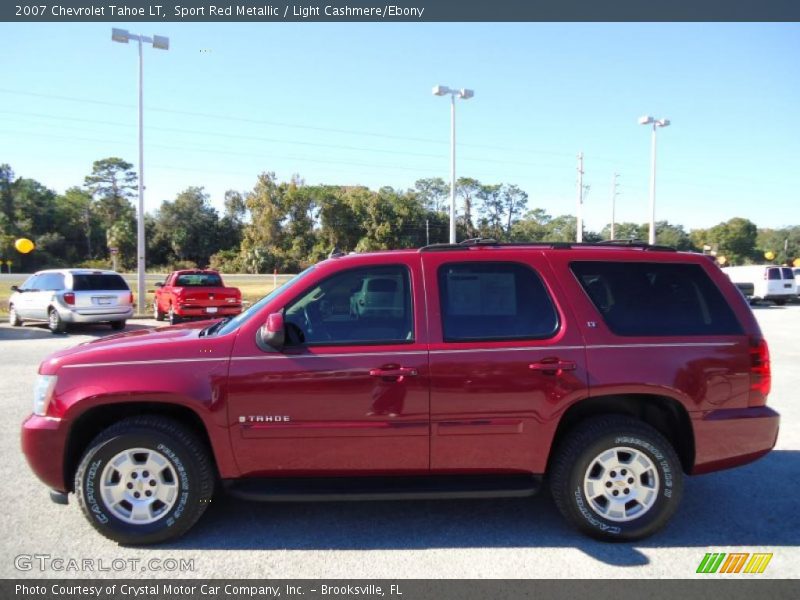 Sport Red Metallic / Light Cashmere/Ebony 2007 Chevrolet Tahoe LT