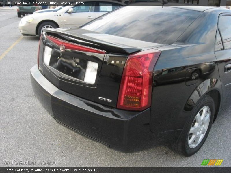 Black Raven / Ebony 2006 Cadillac CTS Sedan