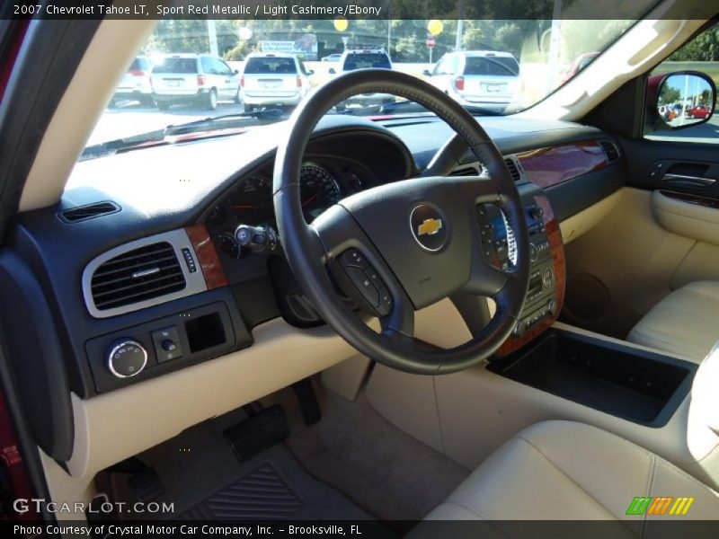 Sport Red Metallic / Light Cashmere/Ebony 2007 Chevrolet Tahoe LT
