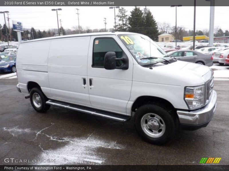  2010 E Series Van E350 Cargo Oxford White