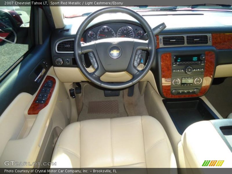 Sport Red Metallic / Light Cashmere/Ebony 2007 Chevrolet Tahoe LT