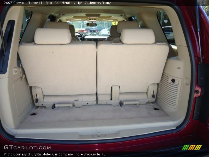 Sport Red Metallic / Light Cashmere/Ebony 2007 Chevrolet Tahoe LT