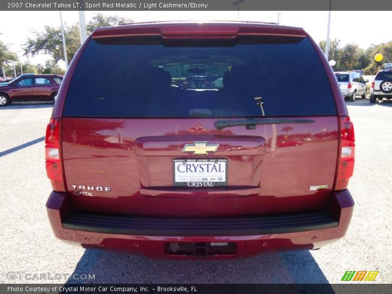 Sport Red Metallic / Light Cashmere/Ebony 2007 Chevrolet Tahoe LT