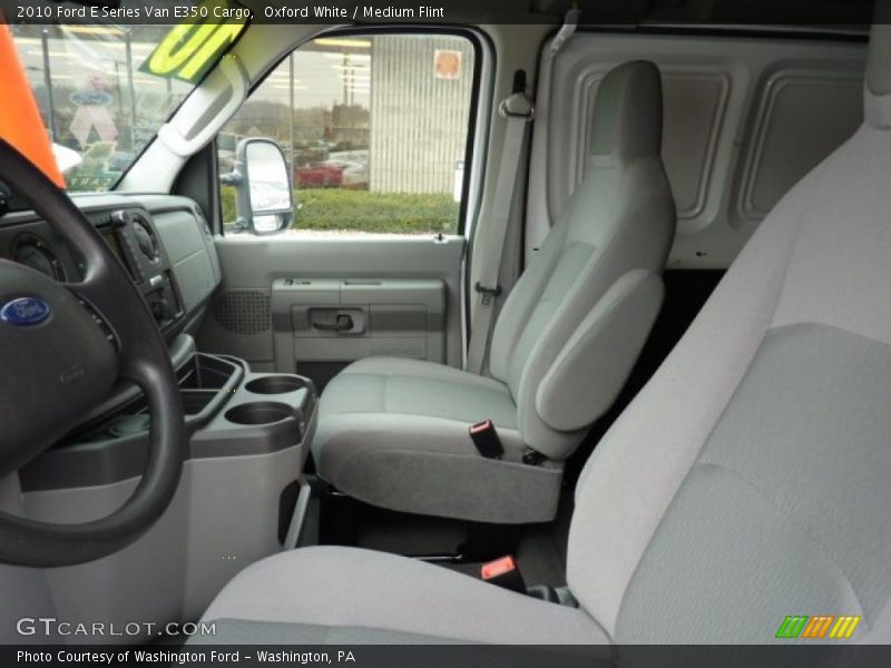  2010 E Series Van E350 Cargo Medium Flint Interior