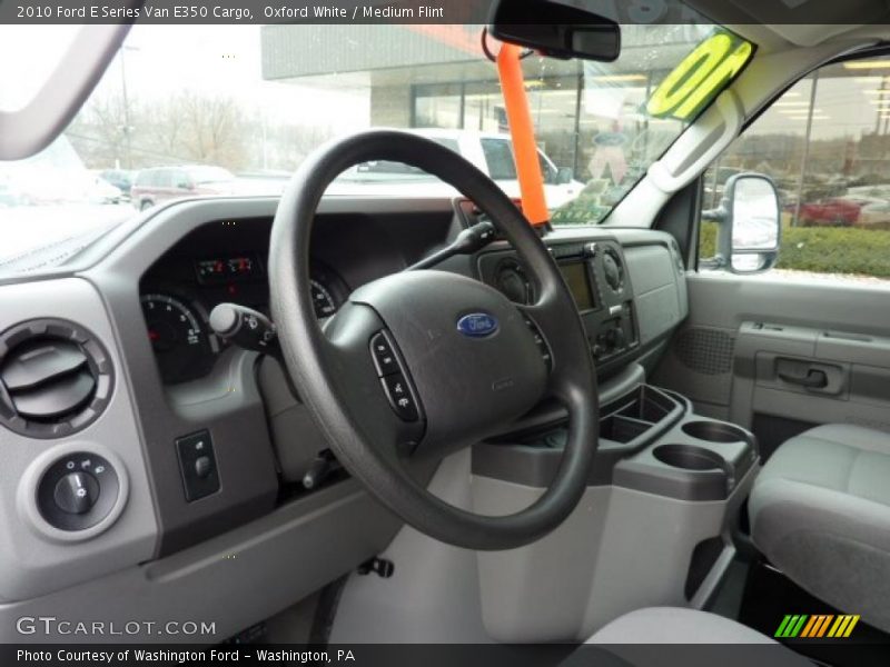  2010 E Series Van E350 Cargo Medium Flint Interior