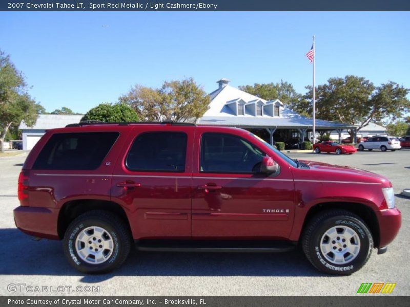 Sport Red Metallic / Light Cashmere/Ebony 2007 Chevrolet Tahoe LT
