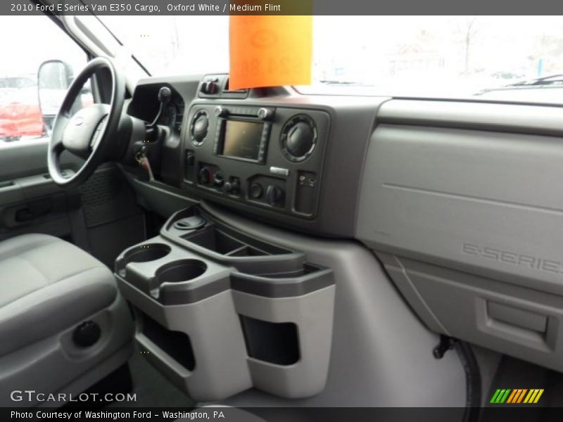 Oxford White / Medium Flint 2010 Ford E Series Van E350 Cargo