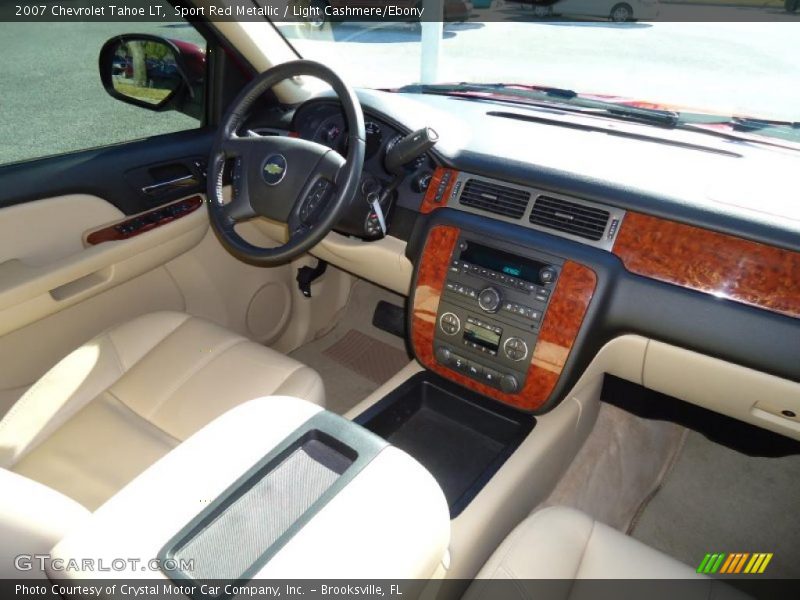 Sport Red Metallic / Light Cashmere/Ebony 2007 Chevrolet Tahoe LT