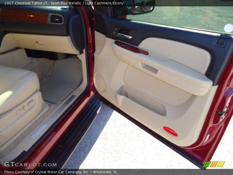 Sport Red Metallic / Light Cashmere/Ebony 2007 Chevrolet Tahoe LT