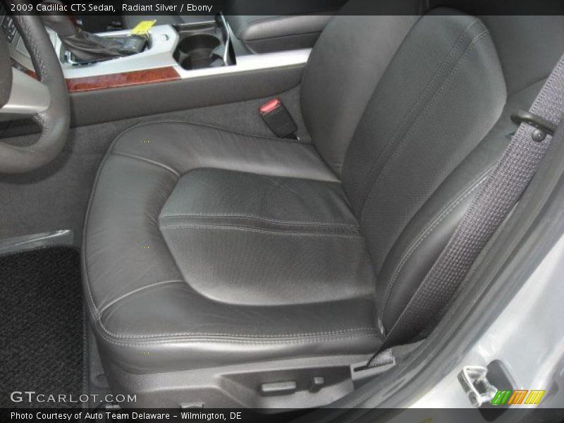  2009 CTS Sedan Ebony Interior