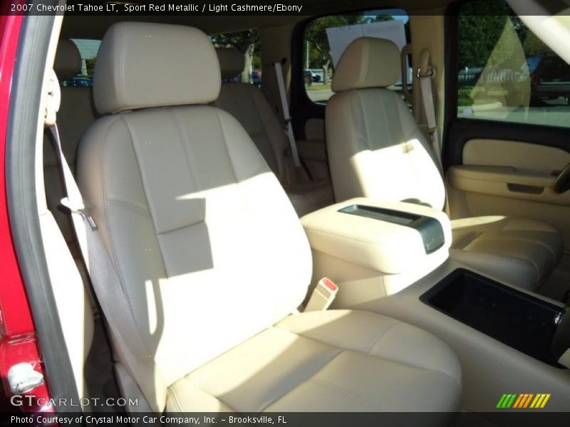 Sport Red Metallic / Light Cashmere/Ebony 2007 Chevrolet Tahoe LT