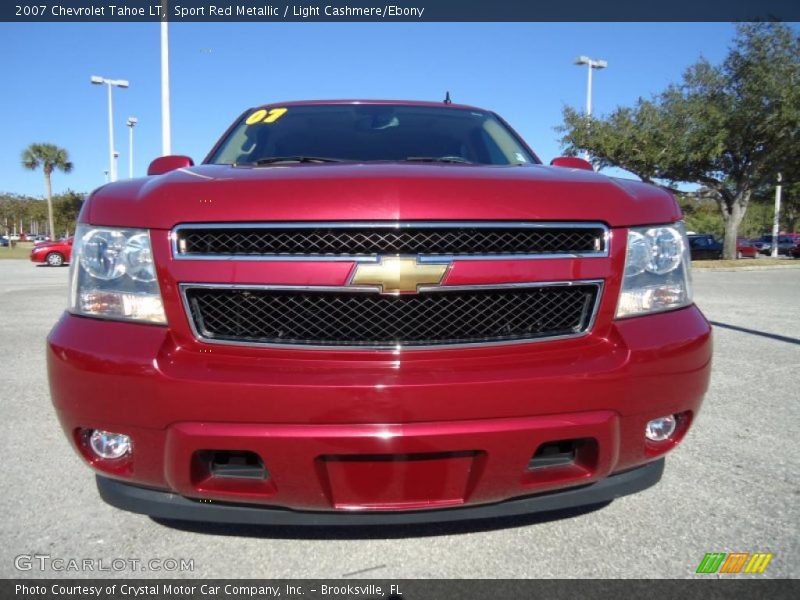 Sport Red Metallic / Light Cashmere/Ebony 2007 Chevrolet Tahoe LT