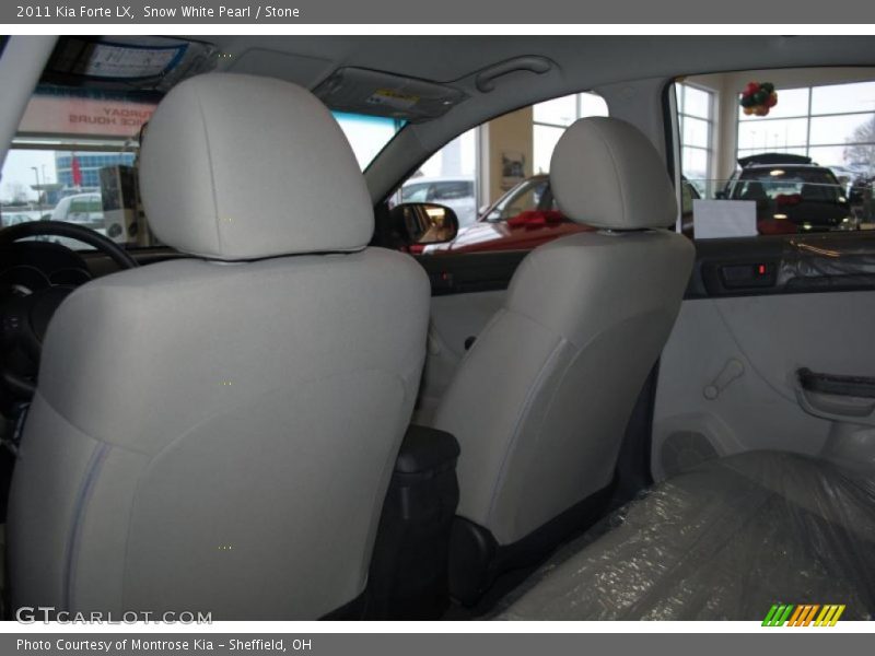 Snow White Pearl / Stone 2011 Kia Forte LX