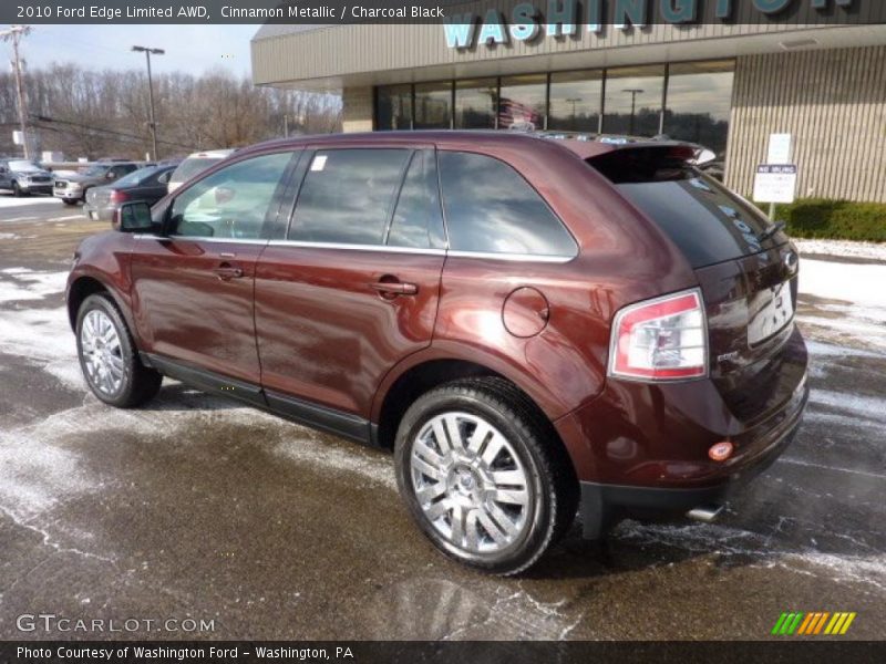 Cinnamon Metallic / Charcoal Black 2010 Ford Edge Limited AWD