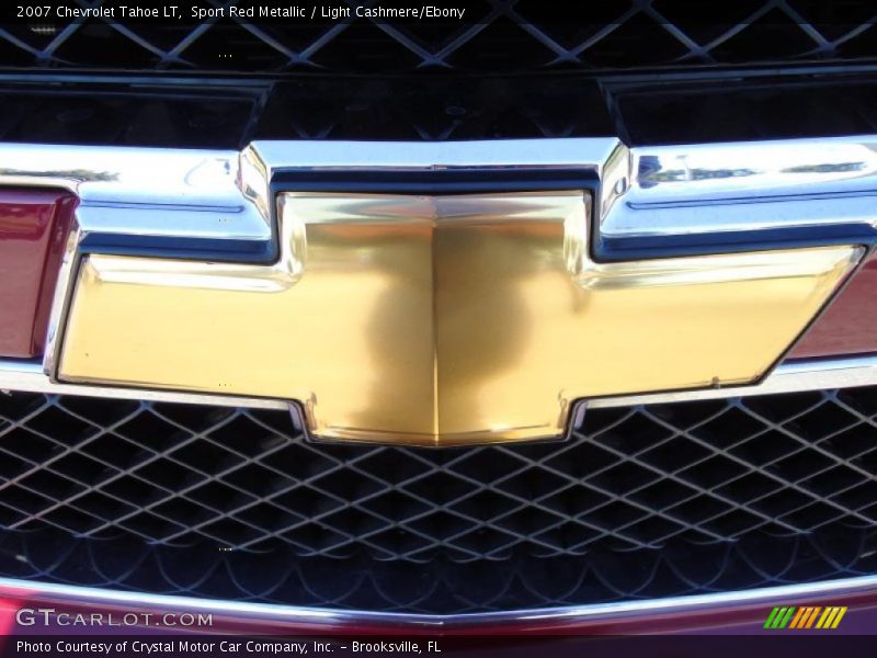 Sport Red Metallic / Light Cashmere/Ebony 2007 Chevrolet Tahoe LT