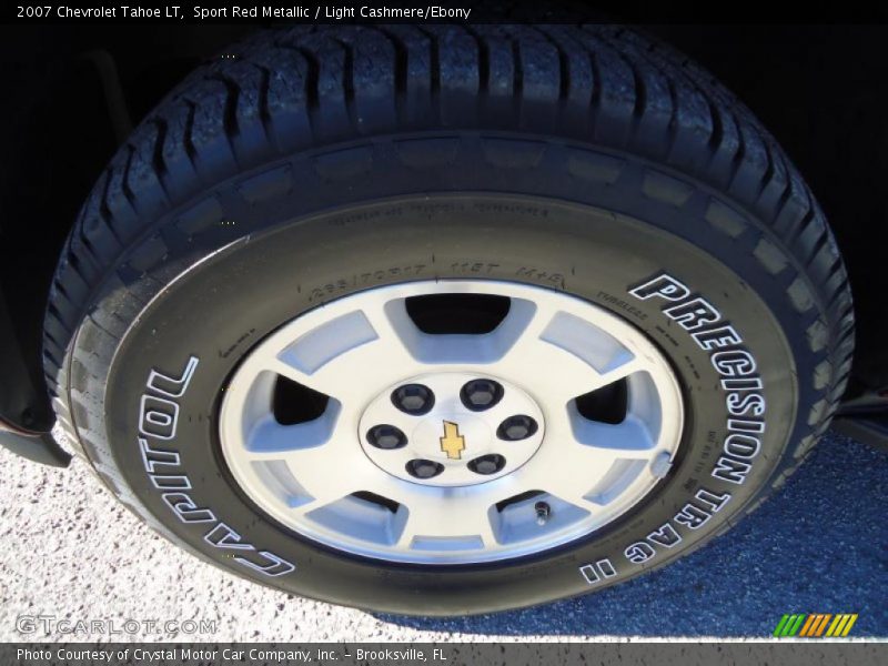 Sport Red Metallic / Light Cashmere/Ebony 2007 Chevrolet Tahoe LT