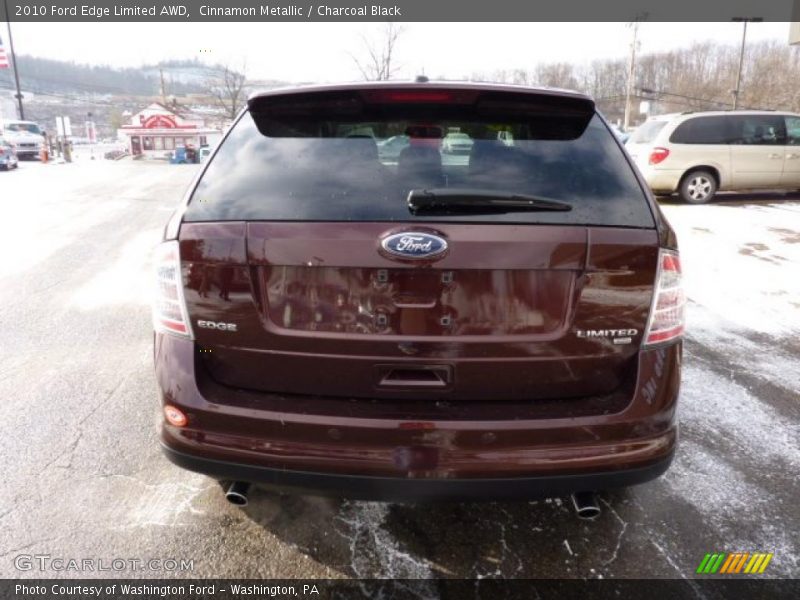 Cinnamon Metallic / Charcoal Black 2010 Ford Edge Limited AWD