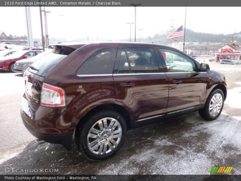 Cinnamon Metallic / Charcoal Black 2010 Ford Edge Limited AWD