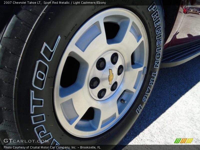 Sport Red Metallic / Light Cashmere/Ebony 2007 Chevrolet Tahoe LT