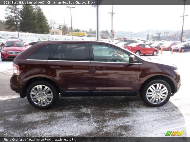 Cinnamon Metallic / Charcoal Black 2010 Ford Edge Limited AWD