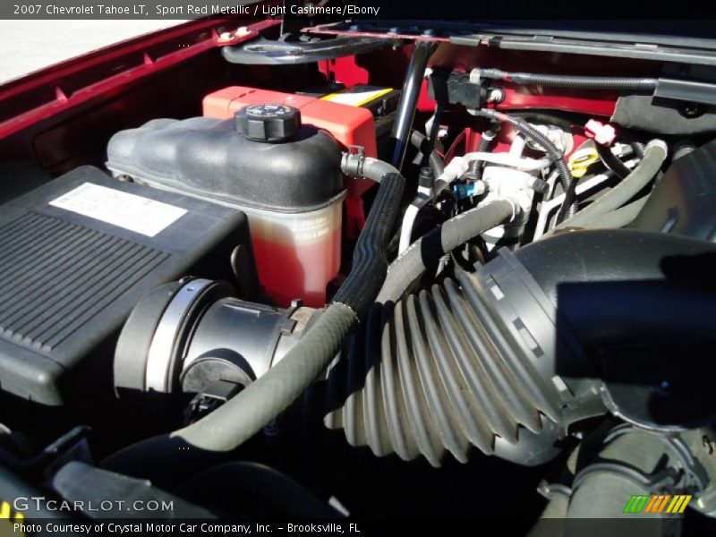 Sport Red Metallic / Light Cashmere/Ebony 2007 Chevrolet Tahoe LT