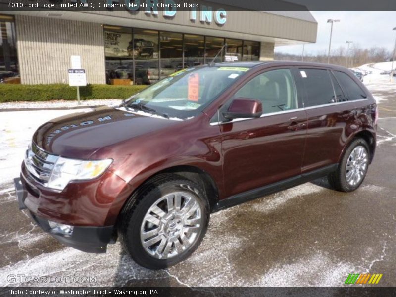 Cinnamon Metallic / Charcoal Black 2010 Ford Edge Limited AWD