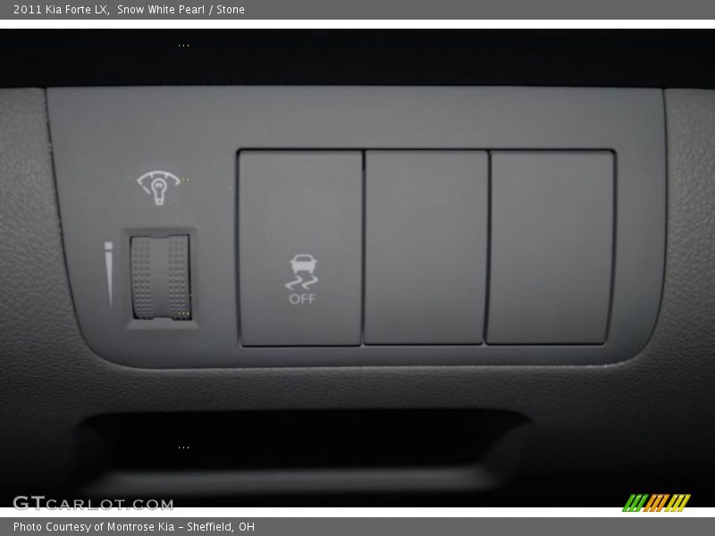 Snow White Pearl / Stone 2011 Kia Forte LX