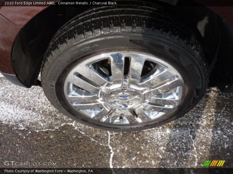 Cinnamon Metallic / Charcoal Black 2010 Ford Edge Limited AWD