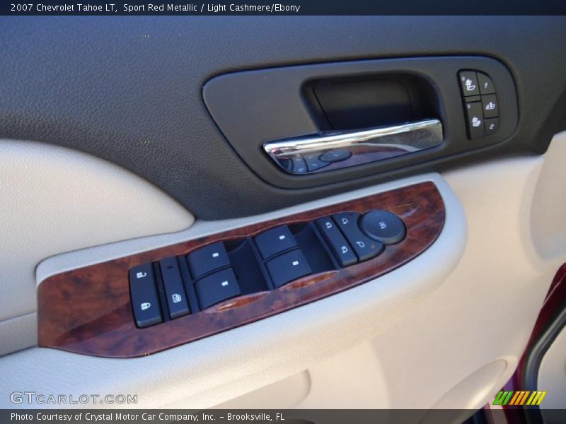 Sport Red Metallic / Light Cashmere/Ebony 2007 Chevrolet Tahoe LT