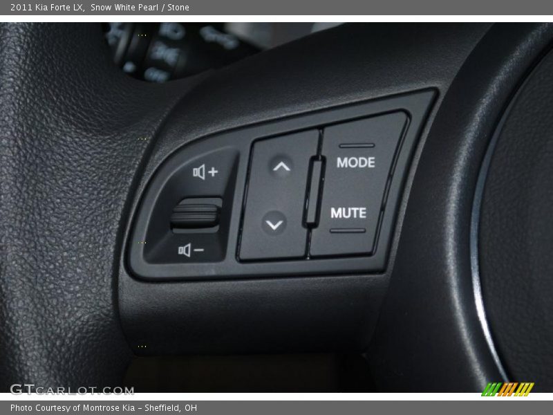 Snow White Pearl / Stone 2011 Kia Forte LX